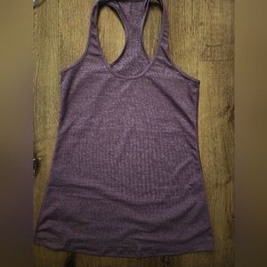 Women’s Racerback Tank Top - Plum Heather